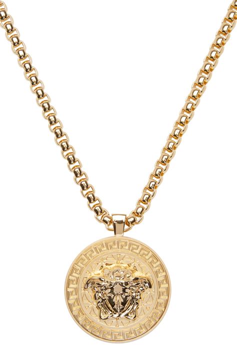 chaine en or versace pour homme prix|Versace Colliers Homme .